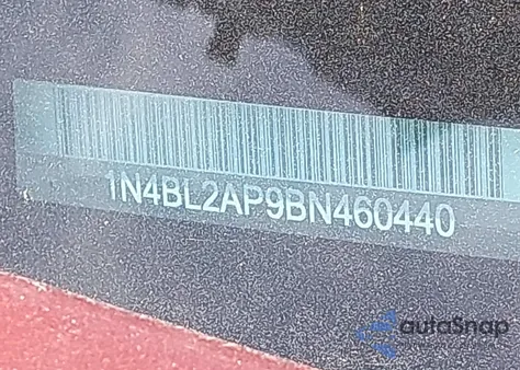 2011 Nissan Altima 3.5 Sr from USA, damaged, VIN 1N4BL2AP9BN460440